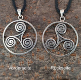 Anhänger 129 Triskele - Silber