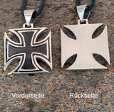 Eisernes Kreuz 101 mit Königskette - Edelstahl