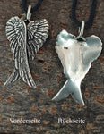 Anhänger 122 Flügel - Silber