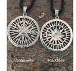 Anhänger 289 Windrose - Silber