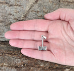 Thorshammer 396 mit Schlangenkette - Silber