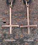 Anhänger 23 Kreuz - Bronze