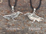Rabe 233 mit Schlangenkette - Silber