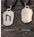 Rune Uruz 306 mit Schlangenkette - Silber