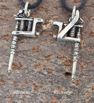 Tattoo 37 mit Schlangenkette - Silber