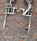 Tattoo 37 mit Schlangenkette - Silber