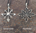 Anhänger 60 Chaosstern - Silber