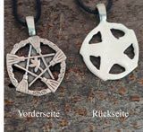 Anhänger 68 Pentagramm - Zinn