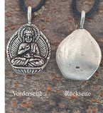 Buddha 188 mit Korbkette - Silber