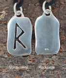 Anhänger 302 Raido - Silber