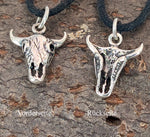 Anhänger 7 Stier - Silber