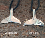 Anhänger 182 Walflosse - Silber