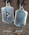 Anhänger 300 Thurisaz - Silber