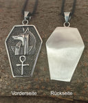 Anubis 207 mit Königskette - Edelstahl