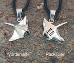 Anhänger 316 Rochen - Silber