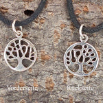 Lebensbaum 86 A mit Schlangenkette - Silber