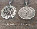Anhänger 179 Auge des Horus - Edelstahl