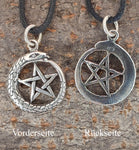 Anhänger 48 Pentagramm - Silber