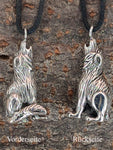 Anhänger 30 Wolf - Edelstahl