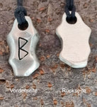 Anhänger 91 Rune Berkana - Zinn