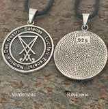 Siegel Luzifers 57 mit Schlangenkette - Silber