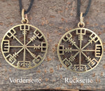 Anhänger 122 A Wikinger Kompass - Bronze