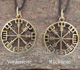 Anhänger 122 A Wikinger Kompass - Bronze