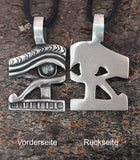 Anhänger 65 Auge des Horus - Zinn