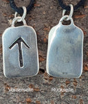 Anhänger 156 Rune Tiwaz - Silber