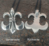 Anhänger 15 Fleur-de-Lis - Edelstahl