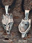 Anhänger 7 A Wolf - Silber