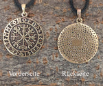Anhänger 126 Wikinger Kompass - Bronze