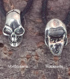 Anhänger 34 Totenkopf - Silber
