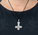 Anhänger 27 Kreuz - Zinn