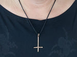 Anhänger 23 Kreuz - Bronze