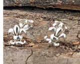 Ohrstecker 43 Fleur-de-Lys - Silber