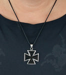 Anhänger 100 B Eisernes Kreuz - Edelstahl