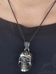 Anhänger 91 Totenkopf - Edelstahl