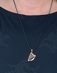 Anhänger 177 Keltische Harfe - Bronze
