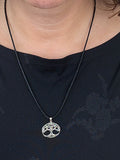 Anhänger 99 Lebensbaum - Silber