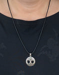 Lebensbaum 92 mit Korbkette - Silber