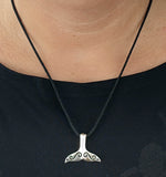 Anhänger 238 Walflosse - Silber