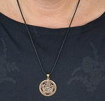 Anhänger 162 Pentagramm - Bronze