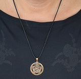 Anhänger 162 Pentagramm - Bronze