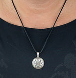 Triskele 25 mit Korbkette - Silber