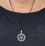 Anhänger 59 Pentagramm - Zinn