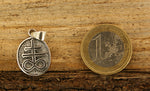 Anhänger 414 Leviathan Kreuz - Silber