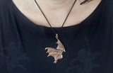Anhänger 12 Fledermaus - Bronze