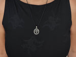 Lebensbaum 41 B mit Kette - Edelstahl