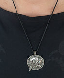 Odin mit Raben 294 mit Königskette - Silber